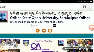 Degree &amp; PG ADMISSION in OSOU DISTANCE CURSE 2019