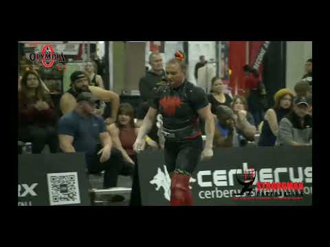 Olga Liashchuk - The Sandbag event at the America's Strongest Man and Woman 2022
