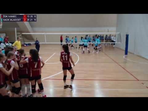 31.10.2021., PH MALA ODBOJKA, FINALE, ŽOK IVANEC - HAOK MLADOST