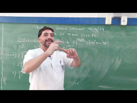 Potência com expoente decimal #matemática