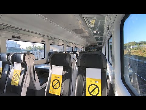 On Board an IE 22000 Class Intercity Train - Phoenix Park Tunnel, Dublin