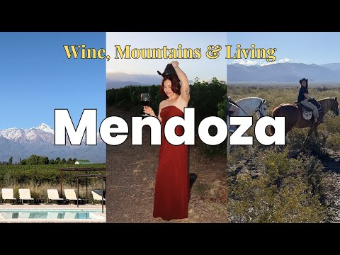 Mendoza Argentina 🇦🇷 | Wine, Mountains & Why Everyone Loves It | Travel Vlog