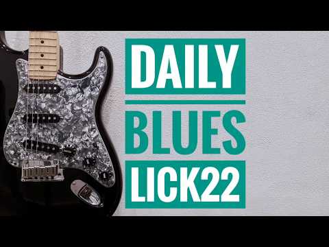 Andy's Lab - Daily Blues Licks #22 - Guitar Lesson