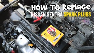 How To Replace NISSAN SENTRA SPARK PLUG / Paano Magpalit ng Spark Plug ng Nissan Sentra