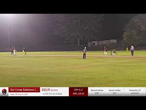 Live Cricket Match | XI Arrows Cricket Club vs Our Comp Solutions (CM) | 29-May-22 04:38 PM 20 overs