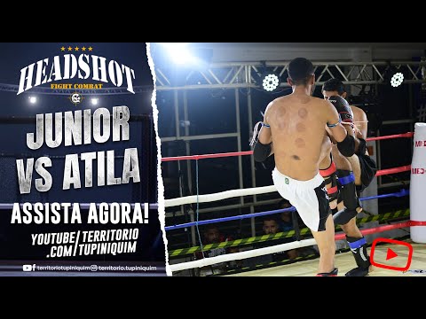 Atila vs Junior - Headshot Fight