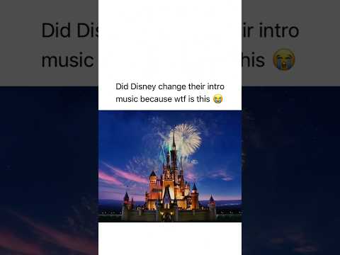 Did disney change their intro music🧐 #disney #Intro #disneyplus #disneyintro #disneyworld #world