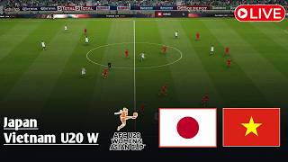 ライブ中継：日本U20対ベトナムU20女子 | AFC U20女子アジアカップ2026 | eフットボールの試合を観戦しよう