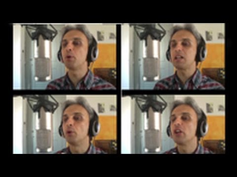How to sing a cover of Sun King Beatles vocal harmony parts