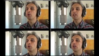 How to sing a cover of Sun King Beatles vocal harmony parts