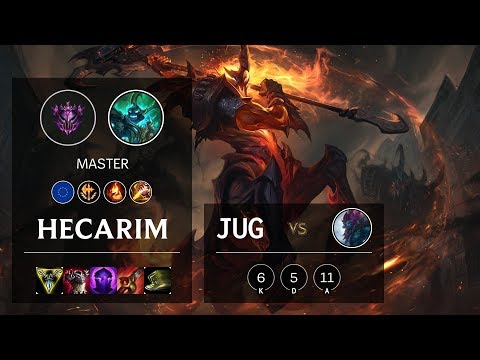 Hecarim Jungle vs Trundle - EUW Master Patch 10.8