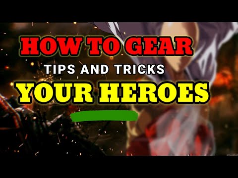 ONE PUNCH MAN: The Strongest BEST RECOMMENDED GEARS SSR & SR CHARACTERS