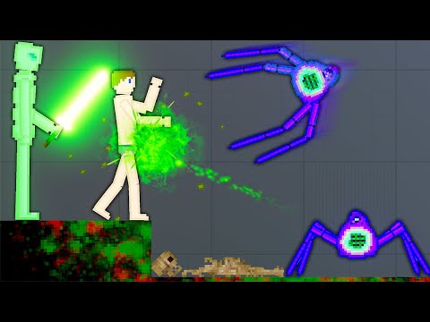 RAGDOLLS Experimented on by ALIENS - People Playground Gameplay