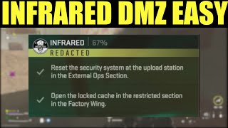 How to "open the locked cache in the restricted section in the factory wing" DMZ - INFRARED Guide