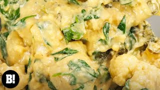 How to Make the Cheesiest Cauliflower & Broccoli Cheese! 🌱