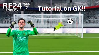 How to play GK in RF24 ⚽️ (NEW FUTBOL GAME)