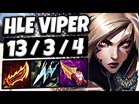 Kaisa vs Xayah ADC [ HLE Viper ] Patch 13.13 Korea Challenger ✅