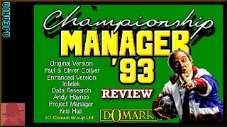AMIGA : Championship Manager '93 - with Commentary !!