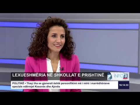 RTK3  BISEDA NË STUDIO  -  LEXUESHMËRIA NË SHKOLLAT E PRISHTINËS 07.05.2019
