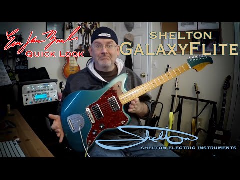 NEW PRE-ORDER Shelton Electric Instruments GalaxyFlite Offset w/ Mastery image 26