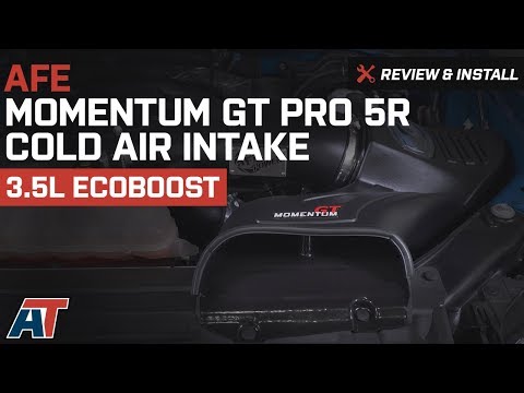 2015-2016 F150 AFE Momentum GT Pro 5R Cold Air Intake 3.5L EcoBoost Review & Install