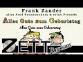 Frank Zander "Alles Gute zum Geburtstag" 