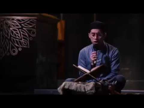 Ustadz Muhammad Khalil reading Qur-an surah Hujurat
