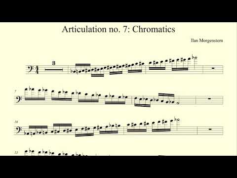 Articulation no.7 Chromatics fast