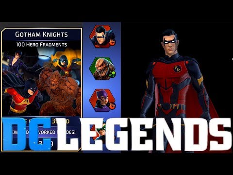 EPIC NEW 'GOTHAM KNIGHTS' PACK OPENING! RED ROBIN, CLAYFACE, CATWOMAN +ROBIN - DC Legends