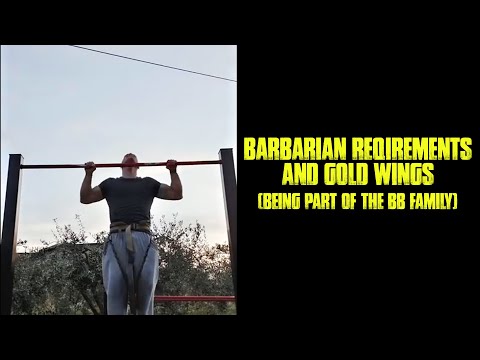 Bar-Barian Requirements and Gold Wings (Being Part of the BB Family) [ITA SUB ENG]
