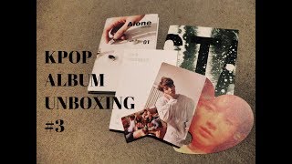 Kpop Album Unboxing #3 (BTS, SEVENTEEN, MONSTA X)