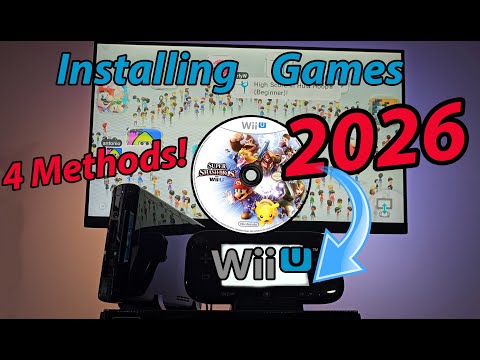 Wii U Game Install Tutorial  (2026) - 4 Methods - Disc, NUSspli, WiiUDownloader, UWUVCI Injects