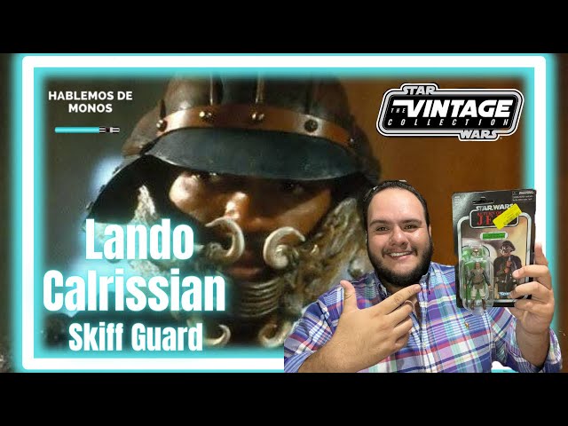 Vídeo relacionado con Star Wars Colección Retro - Lando Calrissian (Guardia de esquife) - Figura de colección a Escala de 9,5 cm Retorno del Jedi - Edad: A Partir de 4 años