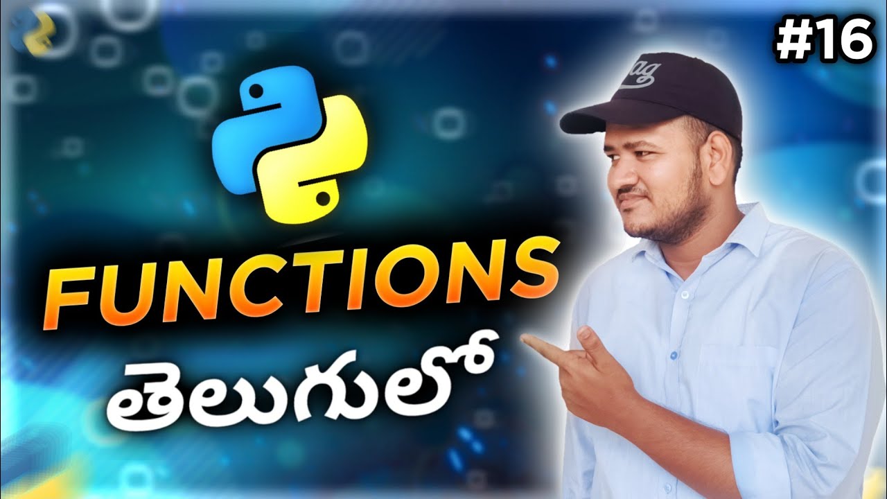 Python Functions in Telugu | Srk Codes!