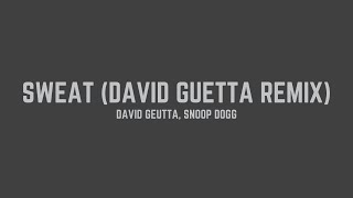 Snoop Dogg Vs. David Guetta - Sweat (David Guetta Remix) (Lyrics)