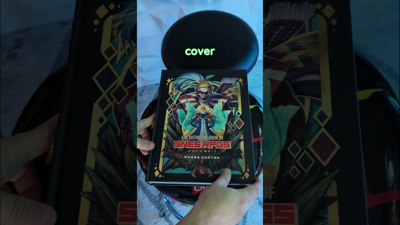 📚 Unboxing My First Book from Bitmap Books! | SNES RPGs Vol. 1 #BitmapBooks #GamingBooks