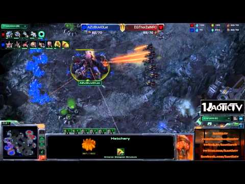 IronSquid Chp2 Group H Violet(Z) vs Thorzain(T) G1 SC2 HD