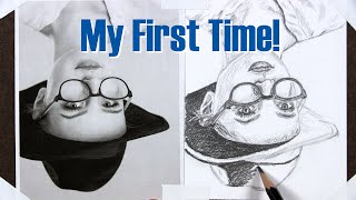 How Drawing a Portrait Upside Down Helps You Become Better at Drawing