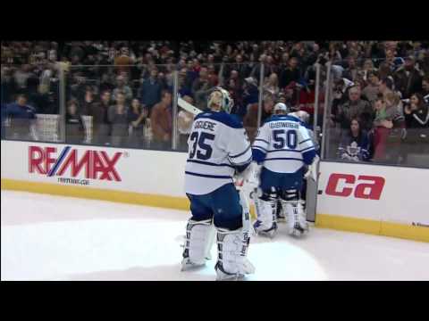 Last Minute of the 3rd - Senators vs Leafs - Feb 6th 2010 (HD)