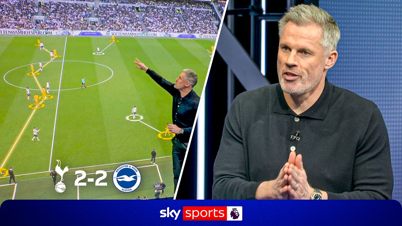Jamie Carragher analyses Spurs' draw with Brighton & De Zerbi's impact on performances