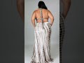 New Backless Fashion Dress For Women Fashion Sareefashion Plussize
