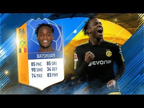 FIFA 18 MOTM Batshuayi Review - 86 eMOTM Michy Batshuayi Player Review - Fifa 18 Ultimate Team