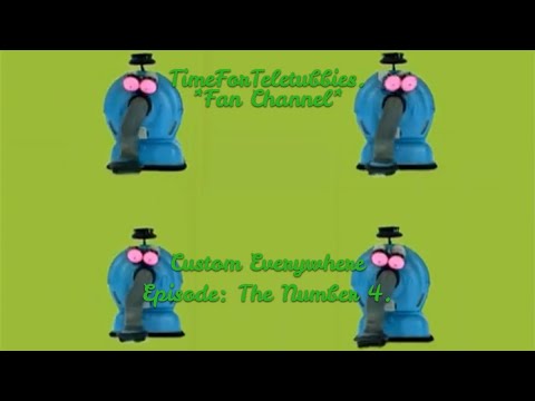 Custom Made Teletubbies Everywhere Episode: The Number 4