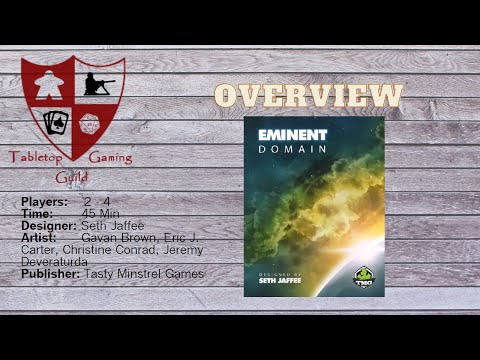 Eminent Domain Board Game Overview on Tabletop Simulator