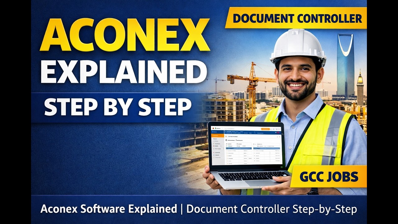 Aconex Software Explained | Document Controller Step-by-Step