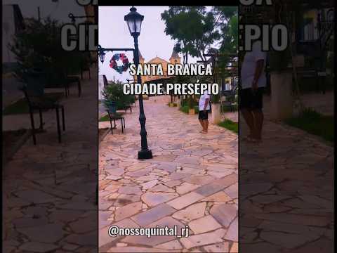 Caímos de paraquedas na Santa Branca " Cidade Presépio"