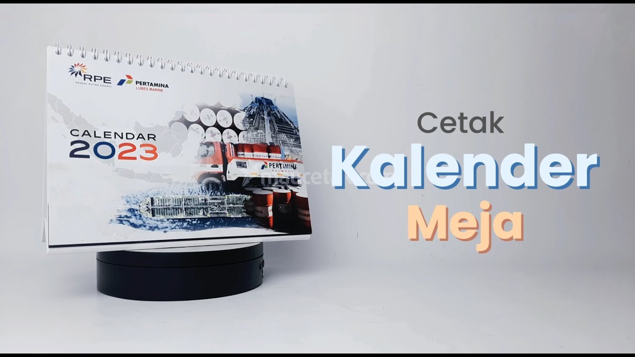 Cetak Kalender Meja 2024, Paling Murah di Jakarta