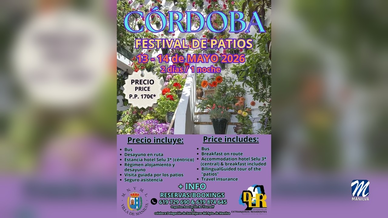 Excursión al Festival de Patios en Córdoba