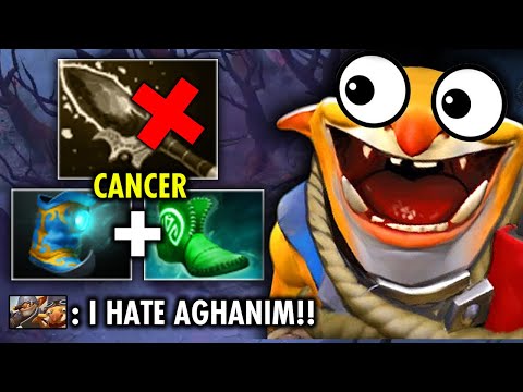 I HATE AGHANIM!! NEW CANCER 2X BOOTS TECHIES CARRY IS HERE!! |   Techies Official