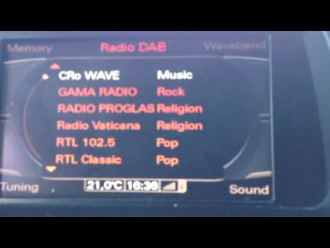 DAB reception Louny (Czech republic)